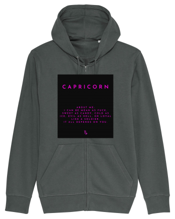 capricorn i can be mean... Anthracite