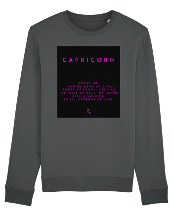 capricorn i can be mean... Anthracite