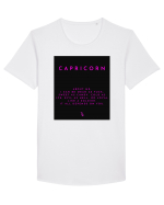 capricorn i can be mean... Tricou mânecă scurtă guler larg Bărbat Skater
