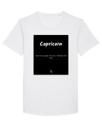 capricorn i don t hurt people... Tricou mânecă scurtă guler larg Bărbat Skater