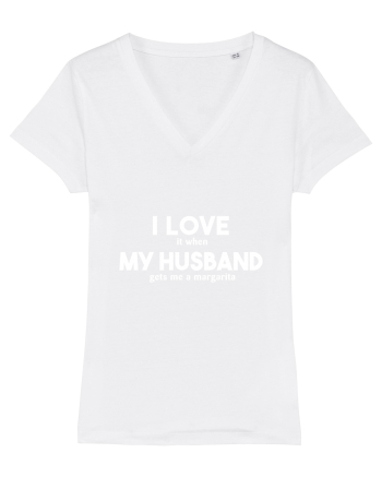 Love my husband White