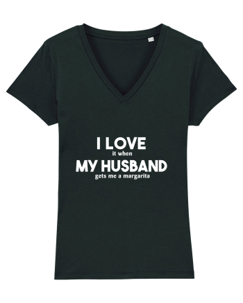 Love my husband Black