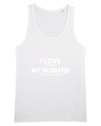 Love my husband White