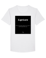 capricorn i ll be your... Tricou mânecă scurtă guler larg Bărbat Skater