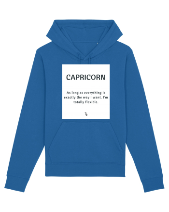 capricorn as long as everything is... Royal Blue