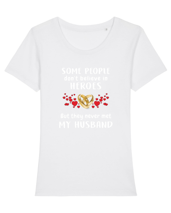 Love my husband White