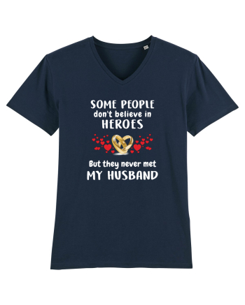 Love my husband French Navy