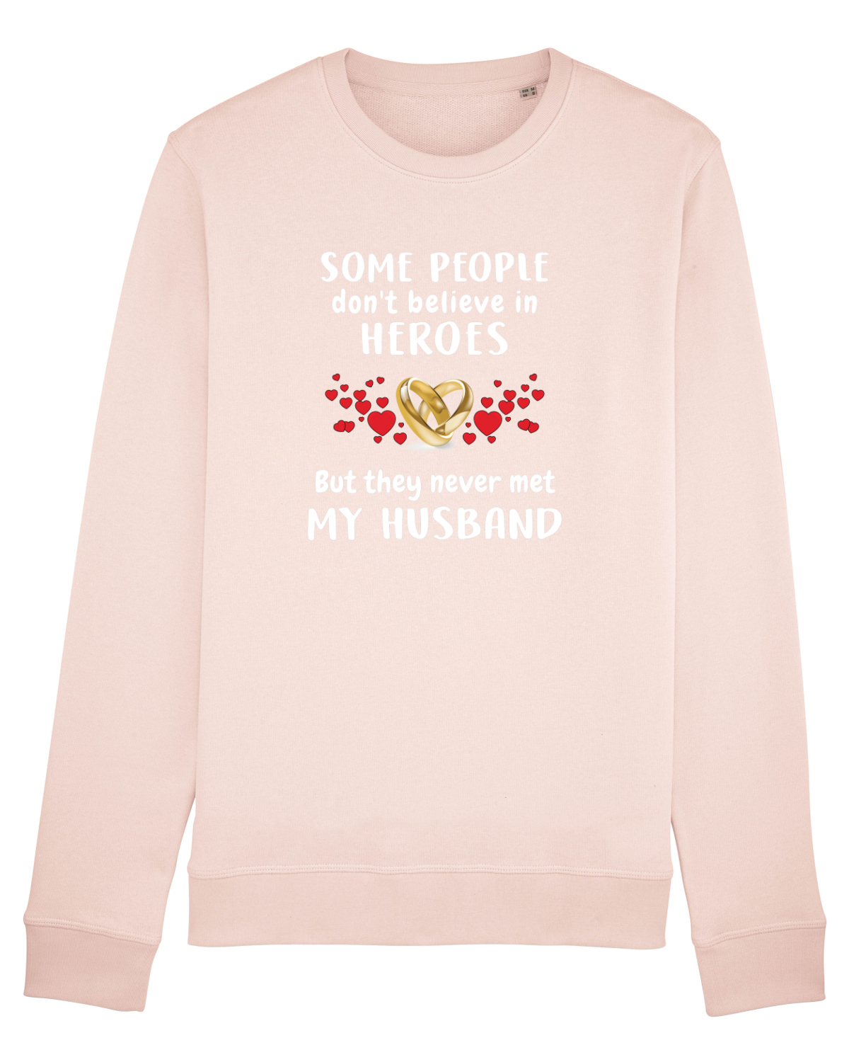 Bluză mânecă lungă Unisex Rise Candy Pink