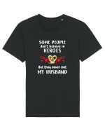 Love my husband Tricou mânecă scurtă Unisex Rocker
