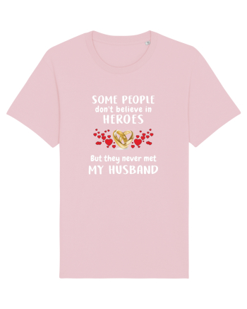 Love my husband Cotton Pink