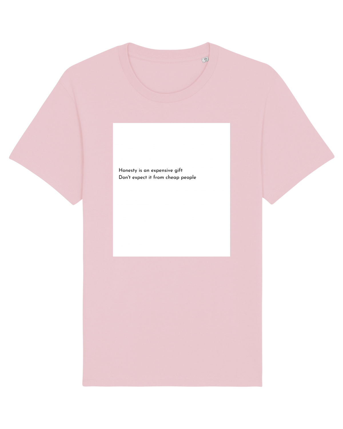 Tricou mânecă scurtă Unisex Rocker Cotton Pink