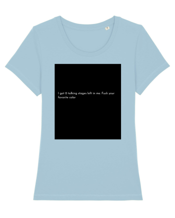 i got 0 talking... Sky Blue