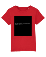 me losing respect... Tricou mânecă scurtă  Copii Mini Creator