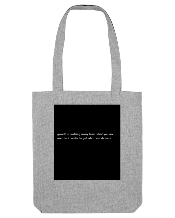 growth is walking... Heather Grey