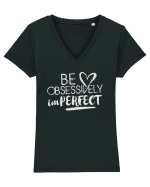 Be perfect Tricou mânecă scurtă guler V Damă Evoker