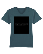 someone said that self care... Tricou mânecă scurtă guler V Bărbat Presenter