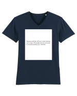 someone said that selfcare... Tricou mânecă scurtă guler V Bărbat Presenter