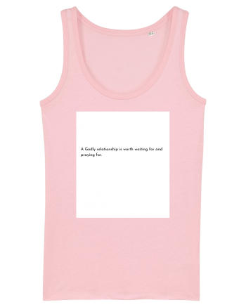 a godly relationship is... Cotton Pink