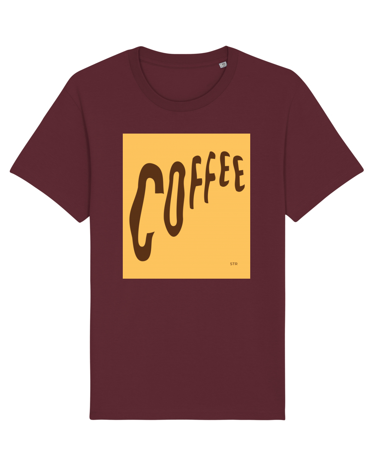 Tricou mânecă scurtă Unisex Rocker Burgundy