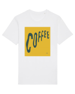 coffee v Tricou mânecă scurtă Unisex Rocker