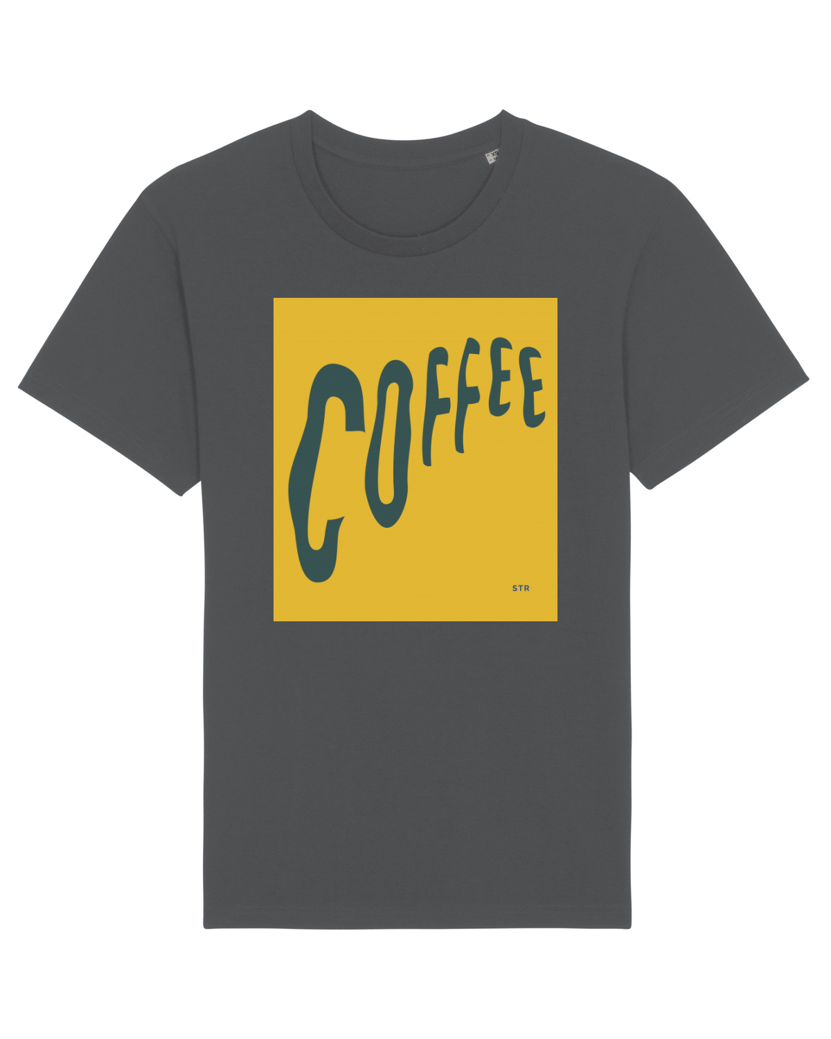 Tricou mânecă scurtă Unisex Rocker Anthracite