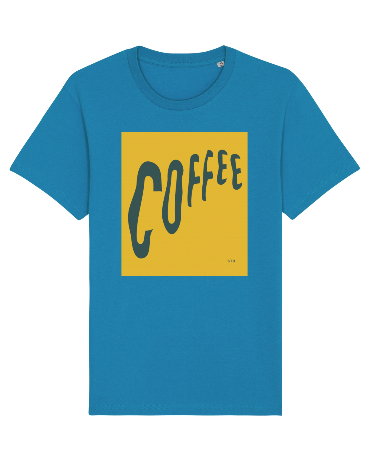 Tricou mânecă scurtă Unisex Rocker Azur