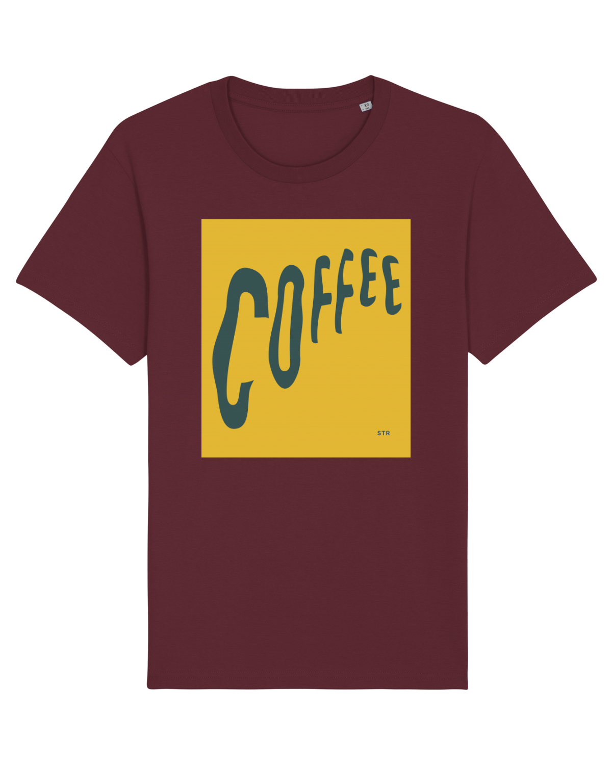 Tricou mânecă scurtă Unisex Rocker Burgundy