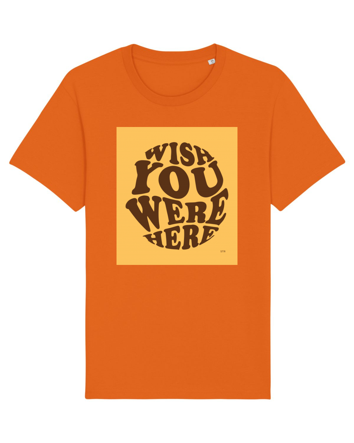 Tricou mânecă scurtă Unisex Rocker Bright Orange