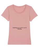 anything you can do i can do bleeding Tricou mânecă scurtă guler larg fitted Damă Expresser