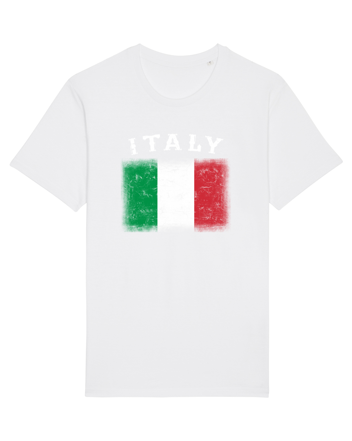 Tricou mânecă scurtă Unisex Rocker White