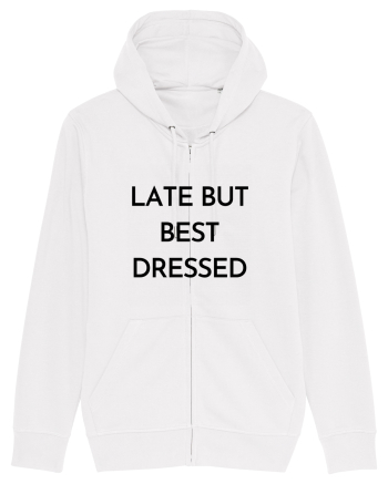 late but best dressed White
