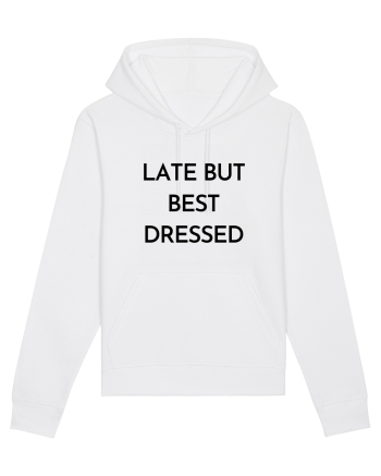 late but best dressed White