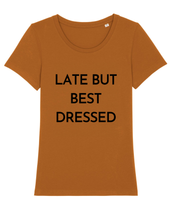late but best dressed Roasted Orange