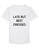 late but best dressed Tricou mânecă scurtă guler larg Bărbat Skater
