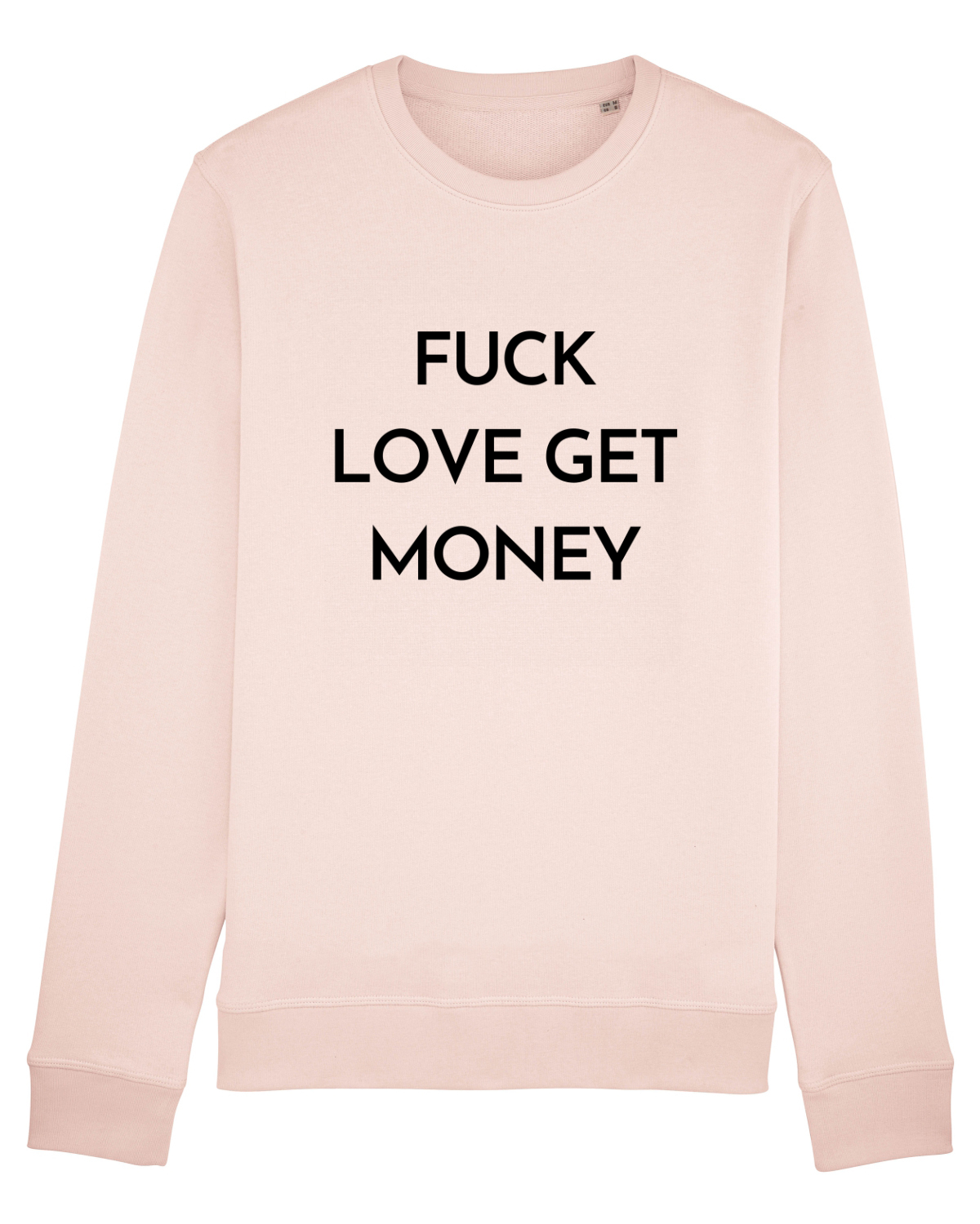 Bluză mânecă lungă Unisex Rise Candy Pink