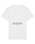 take a deep breath and remember ... Tricou mânecă scurtă Unisex Rocker