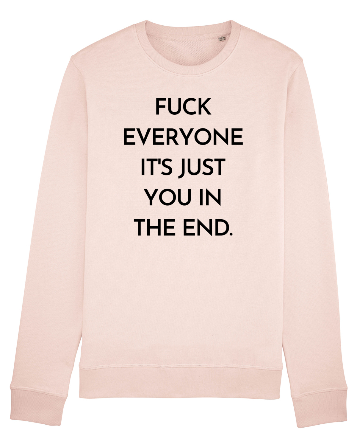 Bluză mânecă lungă Unisex Rise Candy Pink