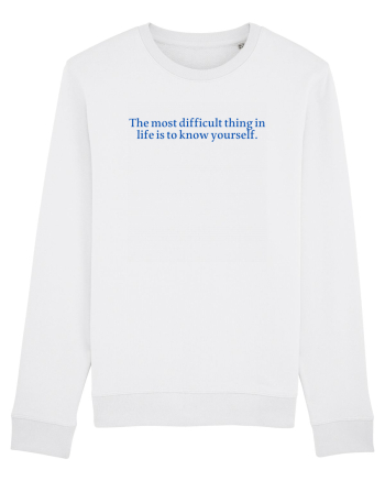 the most difficult thing ... White
