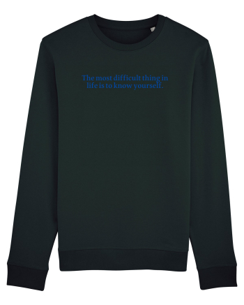 the most difficult thing ... Black