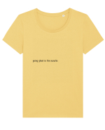 going ghost in the suburbs Tricou mânecă scurtă guler larg fitted Damă Expresser