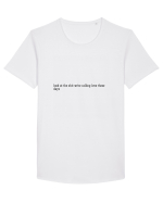 look at that shit we re calling love these days Tricou mânecă scurtă guler larg Bărbat Skater