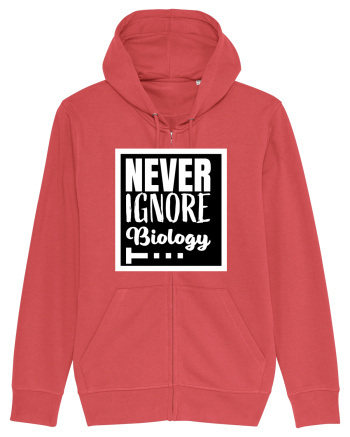 Never Ignore Biology Carmine Red