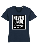 Never Ignore Biology Tricou mânecă scurtă guler V Bărbat Presenter