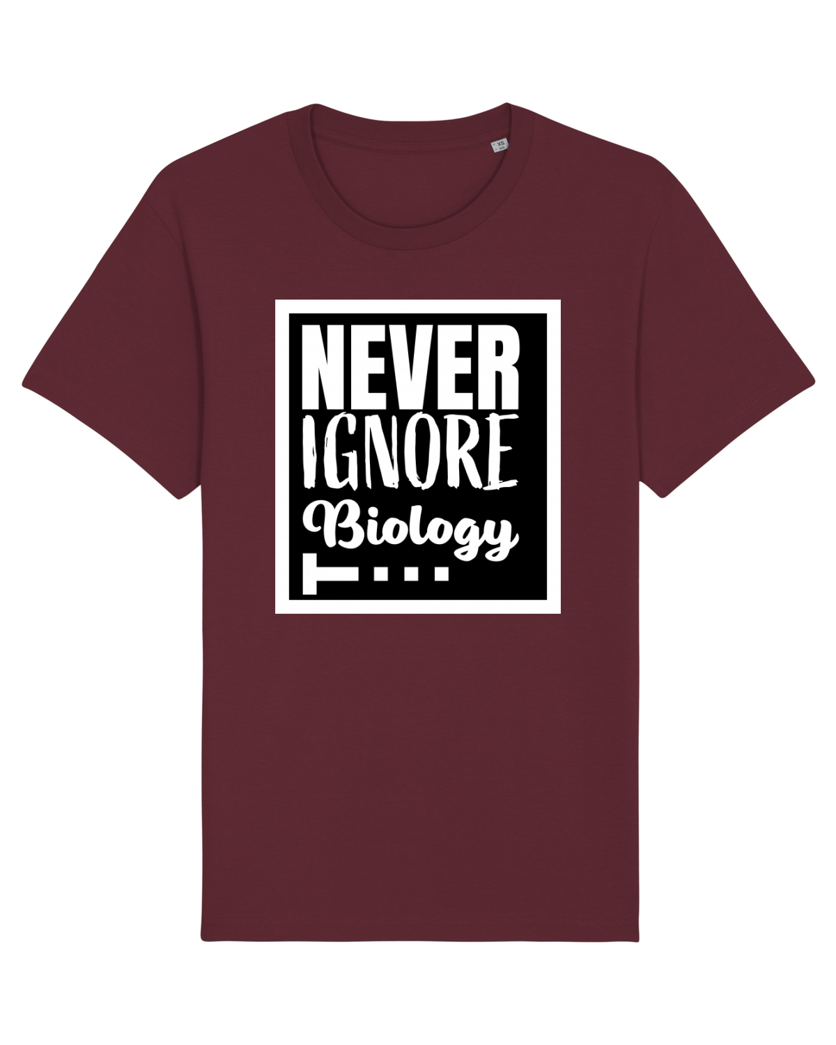 Tricou mânecă scurtă Unisex Rocker Burgundy