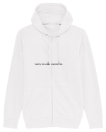 healthy love exists... Hanorac cu fermoar Unisex Connector