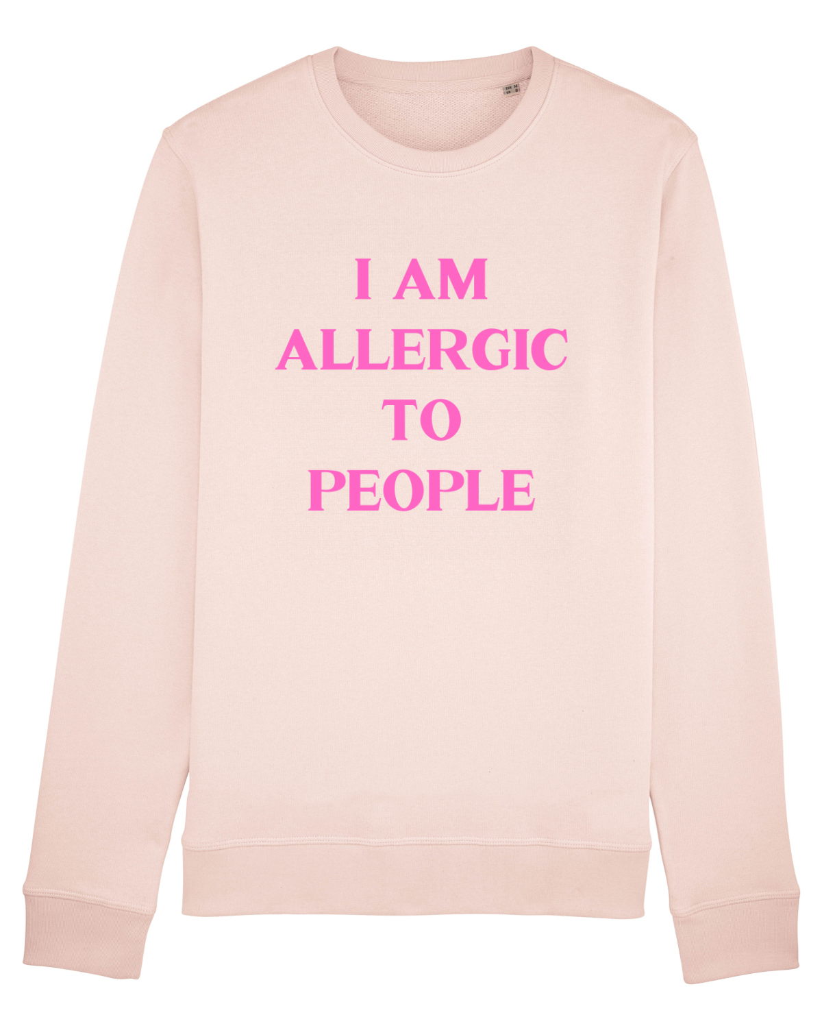 Bluză mânecă lungă Unisex Rise Candy Pink