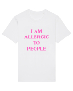i am allergic to people Tricou mânecă scurtă Unisex Rocker