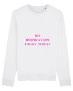 no inspiration today, sorry Bluză mânecă lungă Unisex Rise