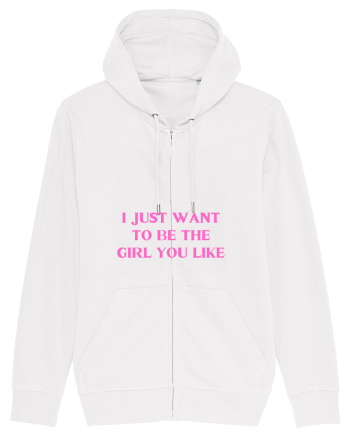 i just want to be the girl... White