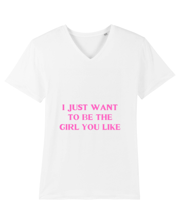 i just want to be the girl... White
